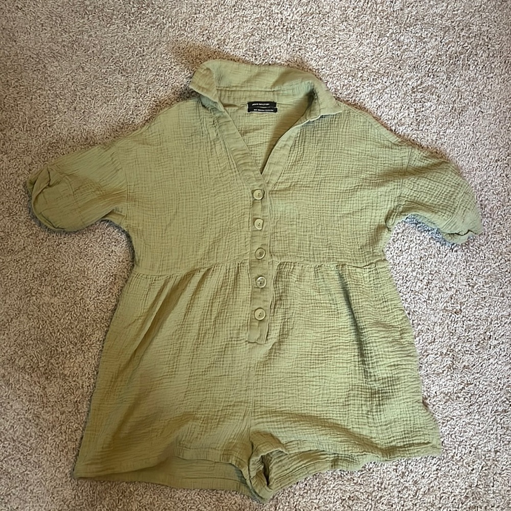 Urban Outfitters Green Romper size medium